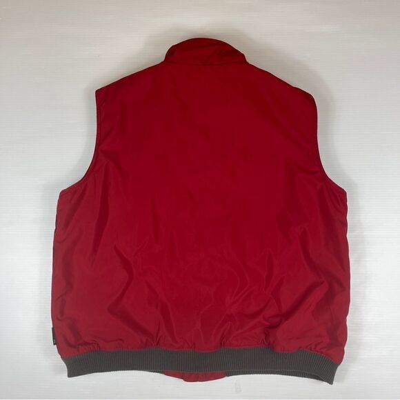 Chaps Vest Red Men's XXL Fall Winter Zipper - Picture 2 of 7